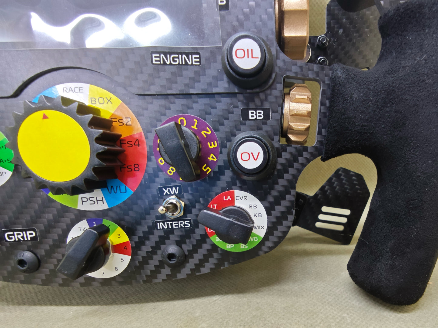 SF70 Sim Racing Formula Wheel
