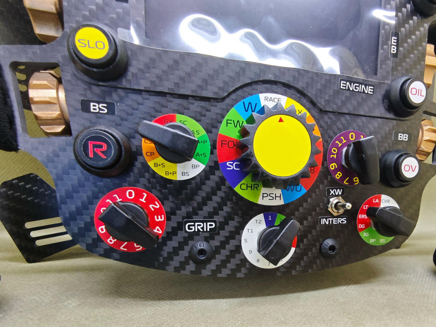 SF70 Sim Racing Formula Wheel