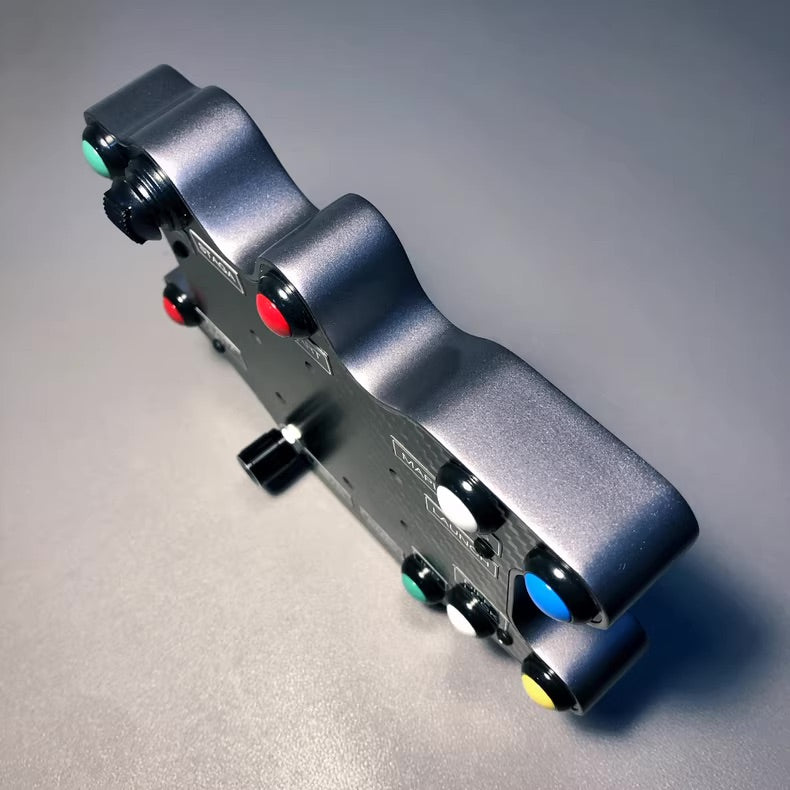 Rally Sim Racing Hub with Magnetic Paddle Shifters