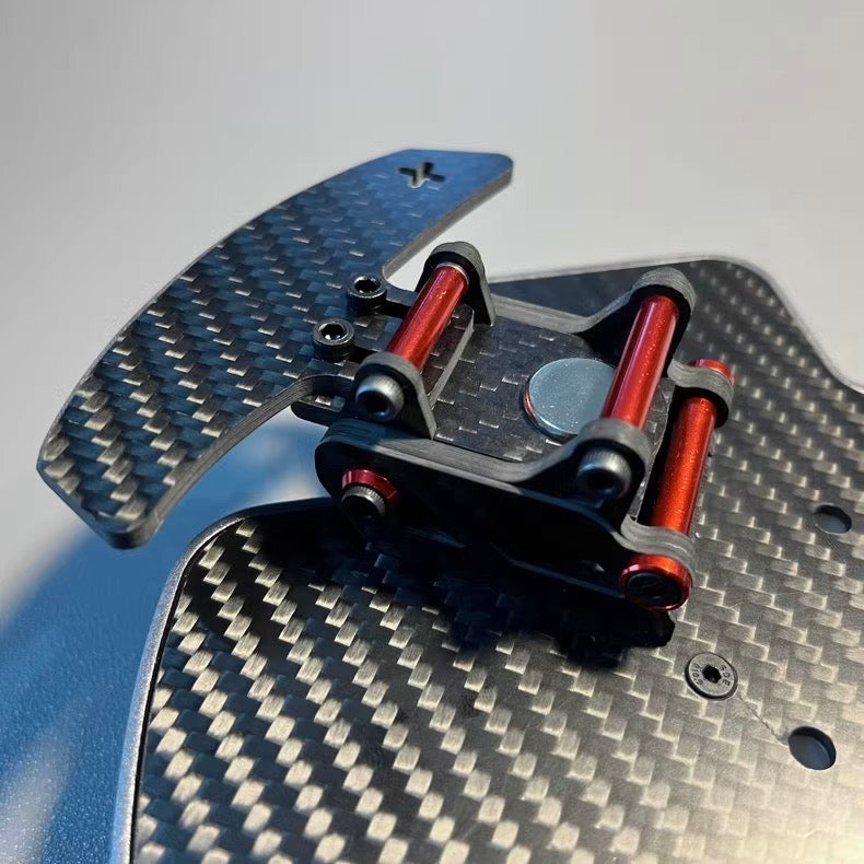 911 Sim Racing Hub with Magnetic Paddle Shifters