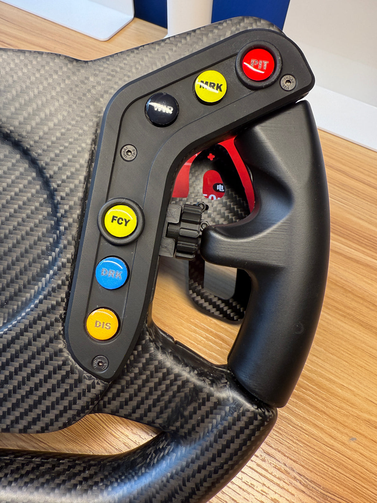 992 Cup GT3 Sim Racing Wheel | Carbon Fiber, 1300g – Powerfulsteering