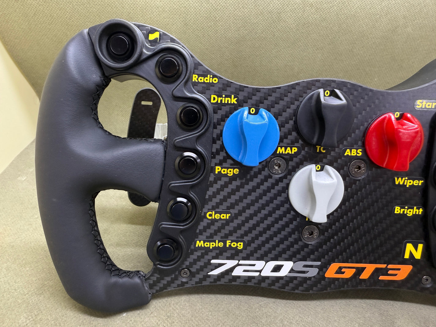 720s Sim Racing GT Wheel – Powerfulsteering