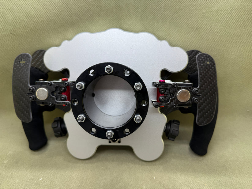 GTM Sim Racing GT Wheel | Carbon Fiber, 7 Rotary Knobs & Magnetic ...
