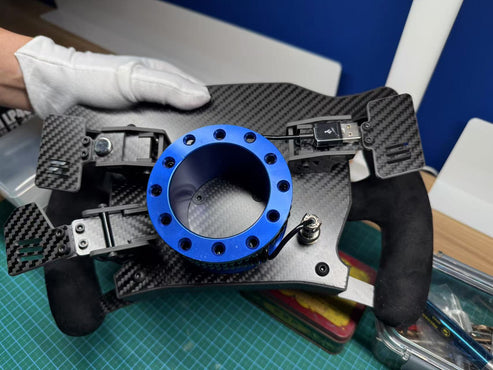 LM Hypercar Sim Racing Wheel | Hall Effect Clutch & 4.3