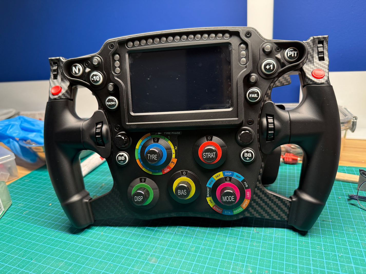 RB F1 Pro Sim Racing Wheel | Carbon Fiber F1 Wheel — Lite & Pro ...
