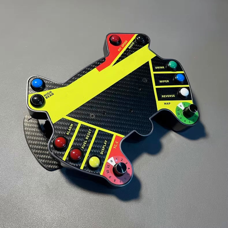 911 Sim Racing Hub with Magnetic Paddle Shifters – Powerfulsteering